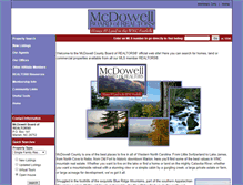 Tablet Screenshot of mcdowellmls.com